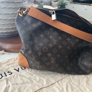 Louis Vuitton Brown Monogram Duffel Bag
